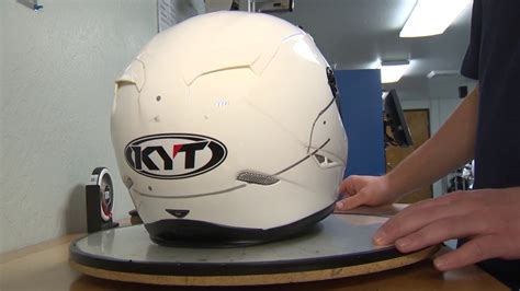 football helmet impact test results|sharp motorcycle helmet testing.